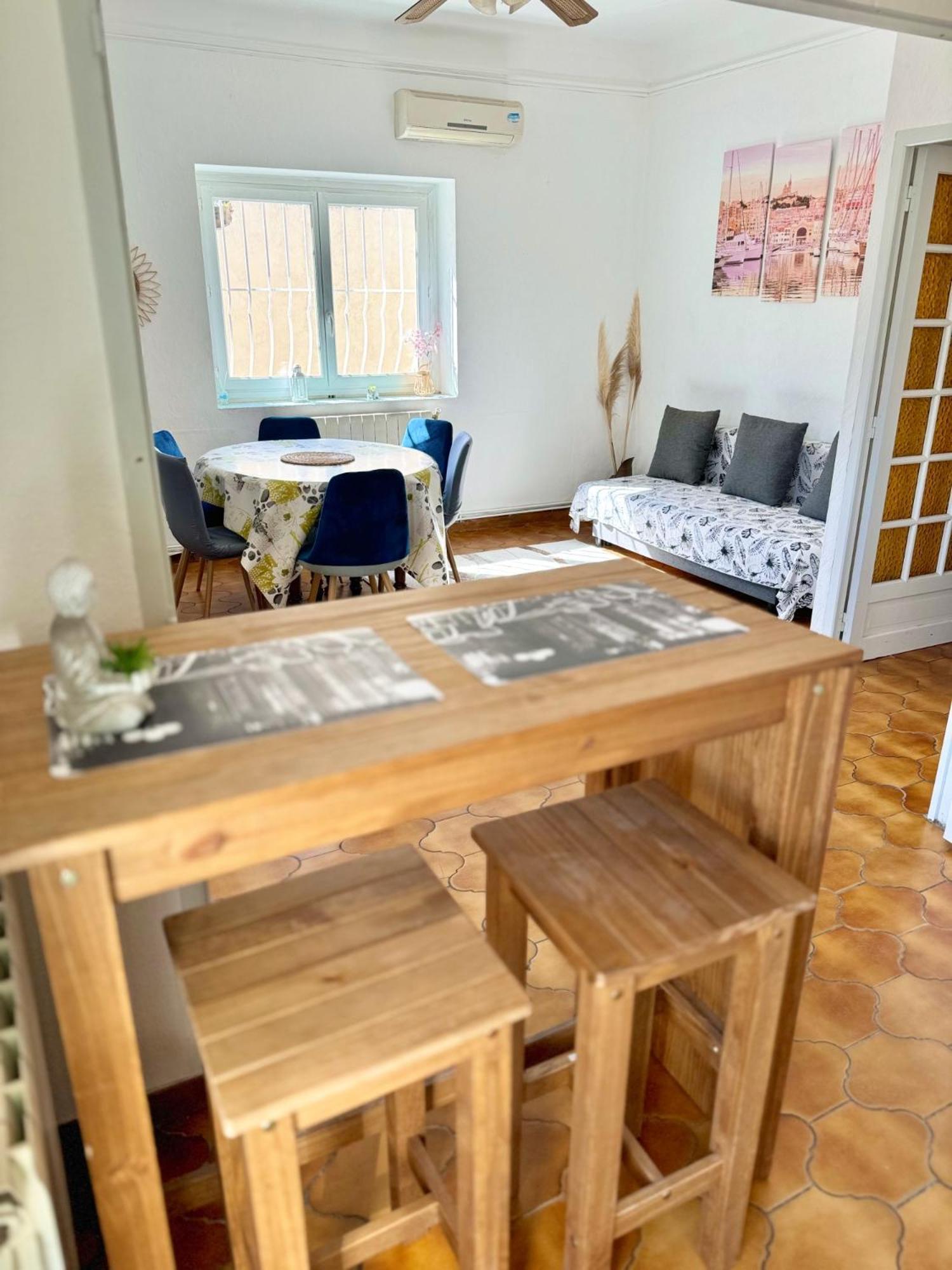 Maison Confort & Silence, Jardin & Barbecue Marseille Extérieur photo